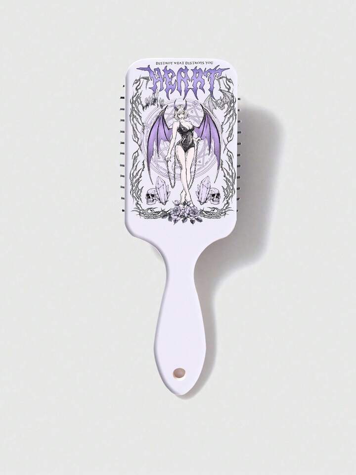 Anime Witch Pattern Hair Massage Scalp Air Cushion Comb For Women