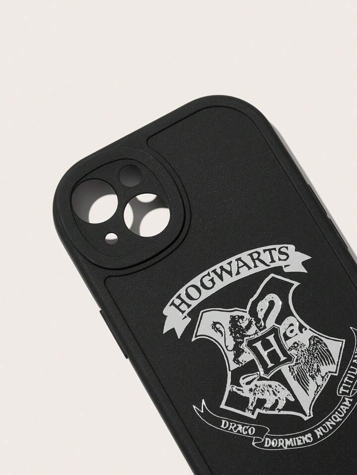 Harry Potter | ROMWE 1pc Letter Snake Graphic TPU Phone Case Compatible With IPhone