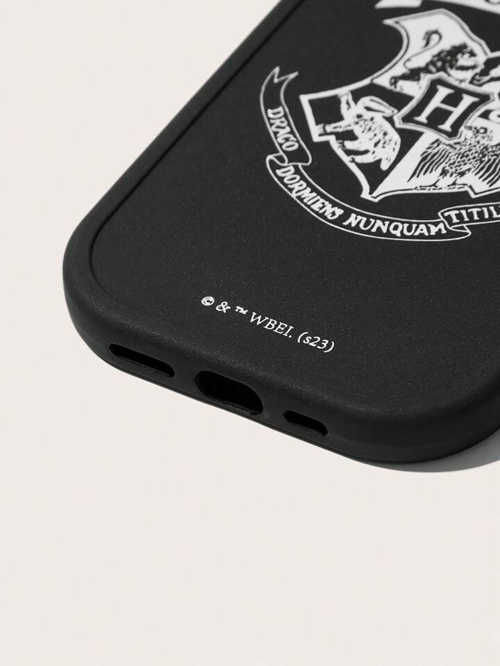Harry Potter | ROMWE 1pc Letter Snake Graphic TPU Phone Case Compatible With IPhone