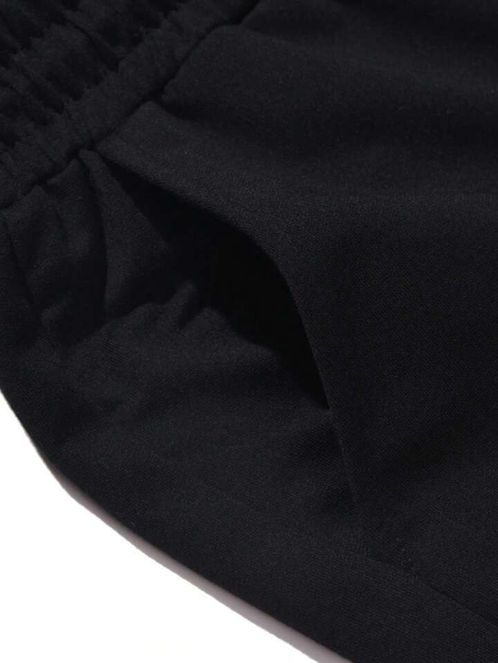 Prep Men's Autumn Round Neck 2 In 1 Long Sleeve Football Jersey Style T-Shirt & Shorts Set 6 Prep Men's Autumn Round Neck 2 In 1 Long Sleeve Football Jersey Style T-Shirt & Shorts Set