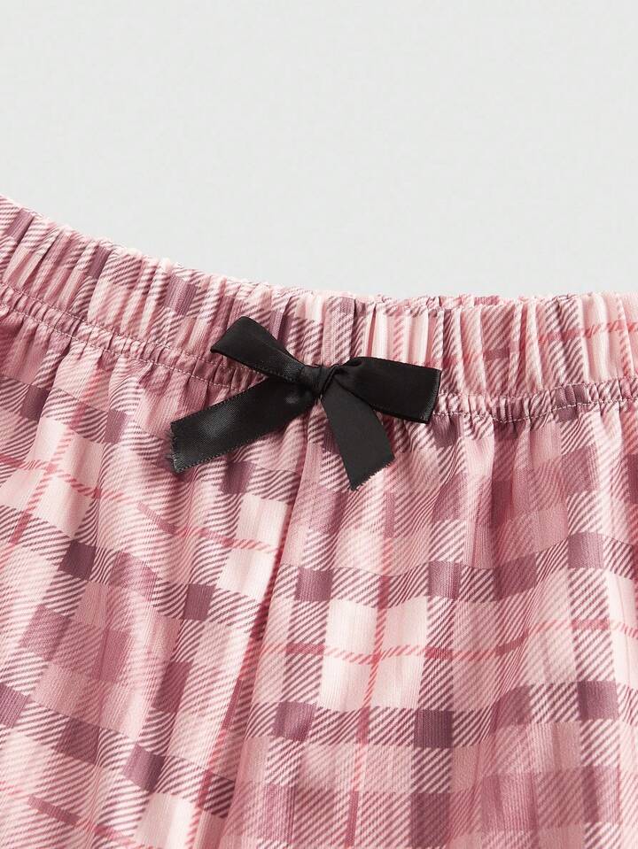 Summer Casual All-Match Comfortable Ribbed Stripe Sleeveless Top And Shorts Women Pajama Set 5 Summer Casual All-Match Comfortable Ribbed Stripe Sleeveless Top And Shorts Women Pajama Set