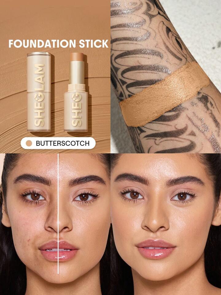 Skin Magnet High Coverage Foundation Stick-Almond Long-Lasting Poreless Flawless Easy To Use Full Coverage Foundation Stick For All Skin Type Non-Fading Sweat-Proof Weightless Cruelty-Fre Smooth Natural Skin-Like Finish Breathable Foundation Stick Gentle Formula Foundation Makeup Brand Beauty Makeup Face Paint Cosmetic For Women Girls Perfect For Winter Spring Ideal For Y2K Fancy Fashion Suitable For Birthday Gift Party Ready Best Color 4 Skin Magnet High Coverage Foundation Stick-Butterscotch Long-Lasting Poreless Flawless Easy To Use Full Coverage Foundation Stick For All Skin Type Non-Fading Sweat-Proof Weightless Cruelty-Fre Smooth Natural Skin-Like Finish Breathable Foundation Stick Gentle Formula Foundation Makeup Brand Beauty Makeup Face Paint Cosmetic For Women Girls Perfect For Winter Spring Ideal For Y2K Fancy Fashion Suitable For Birthday Gift Party Ready Best Color