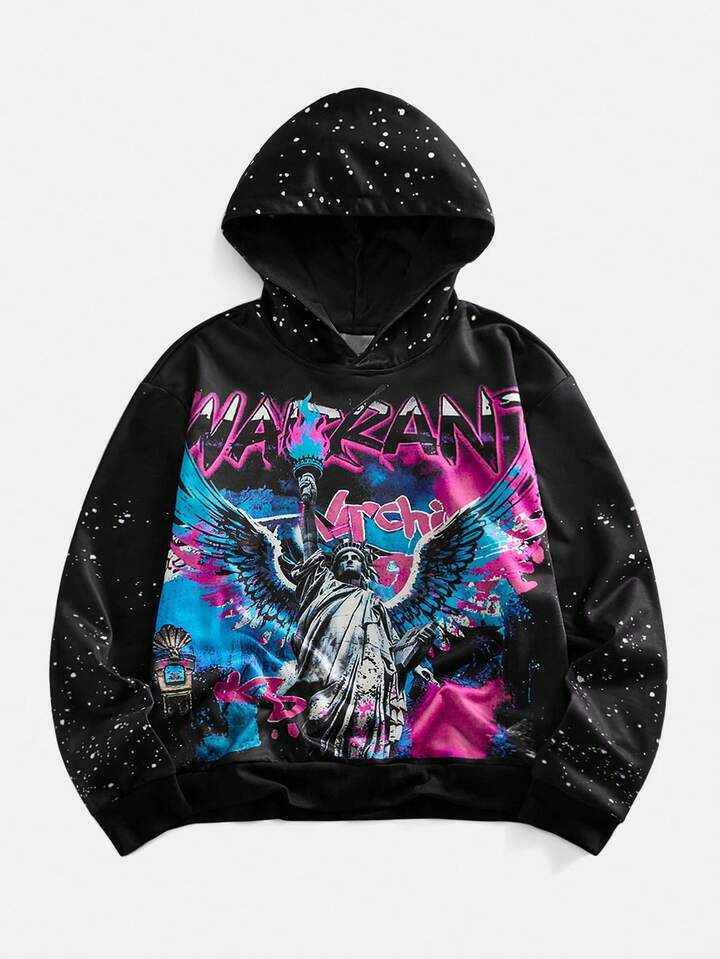 Free Street Art Rebellious Personalized Street Hoodie