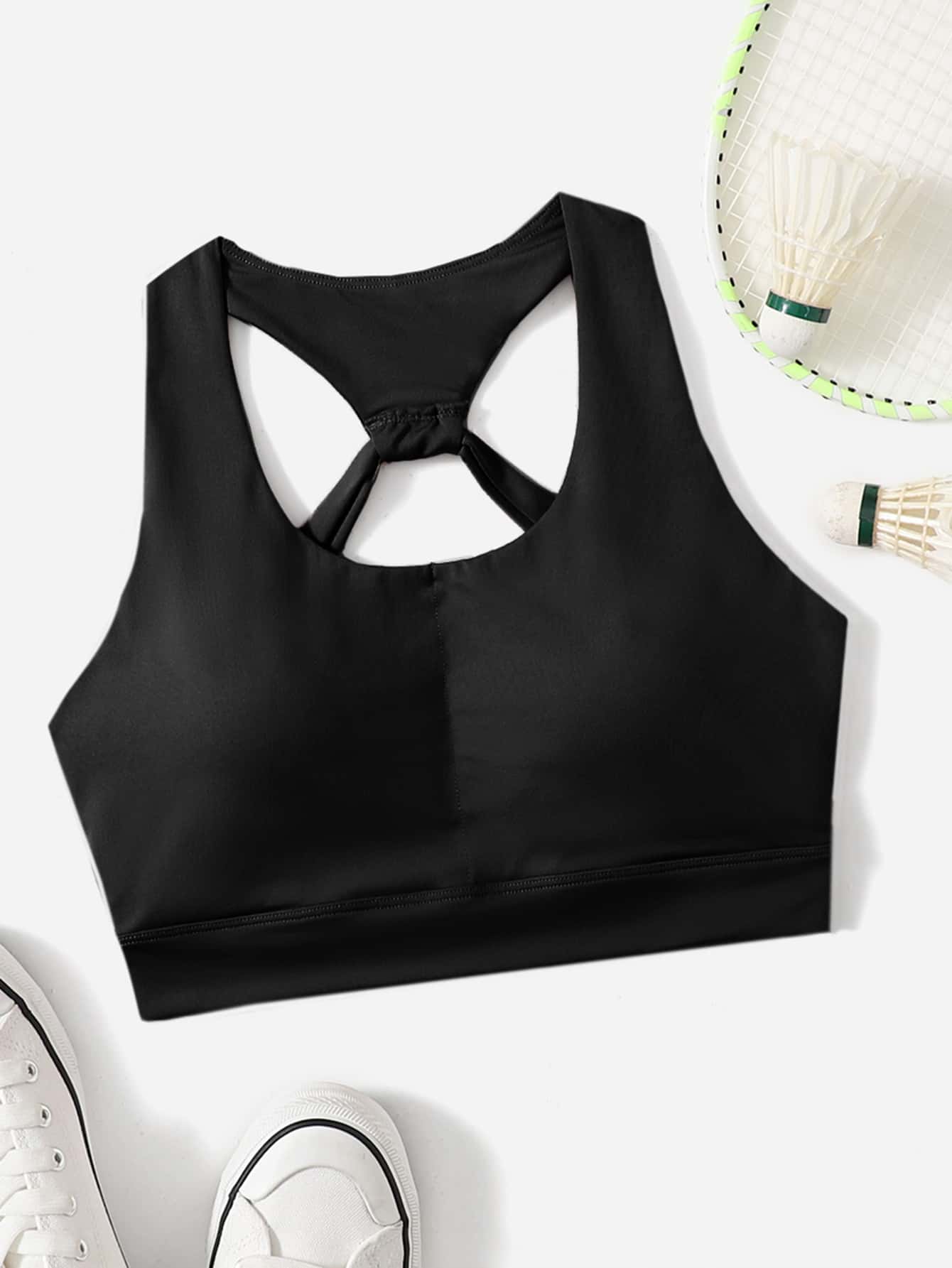 Cut Out Back Sports Bra