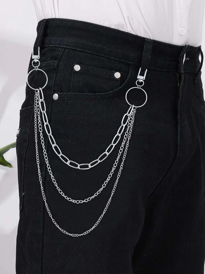 Guys Layered Pant Chain