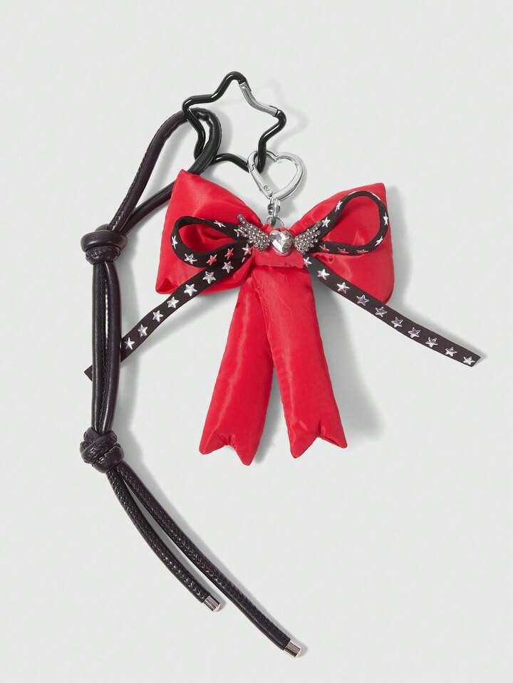 Kawaii Handmade Woven Butterfly & Heart Wing Pendant