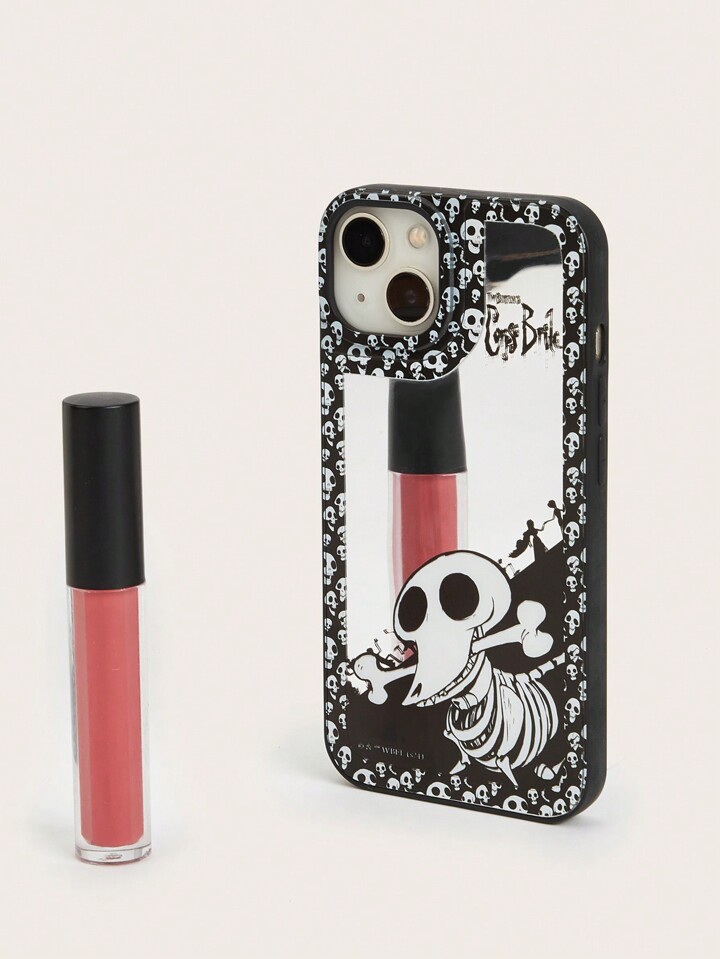Corpse Bride | ROMWE Creative Personalized Skull Printed Regular Phone Case