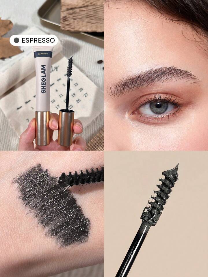 Hold 'Em Up Tinted Brow Gel-Espresso Long Lasting Voluminous Eyeborw Tint With Hair-Like Fibers Non-Greasy Shapes Lifts Sets Eyebrow Eyebrow Cream With Eyebrow Brush Brand Beauty Makeup Face Paint Cosmetic For Women Girls Perfect For Winter Spring Ideal For Y2K Fancy Fashion Suitable For Birthday Gift Party Ready Best Color