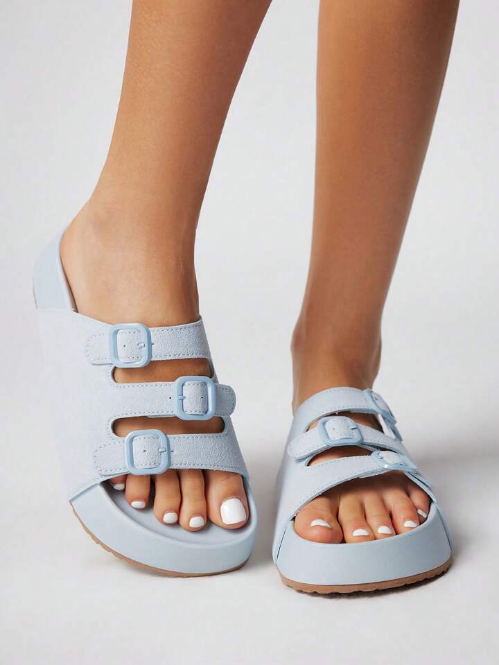 Kawaii Women's Summer Casual Versatile Platform Wedge Sandals