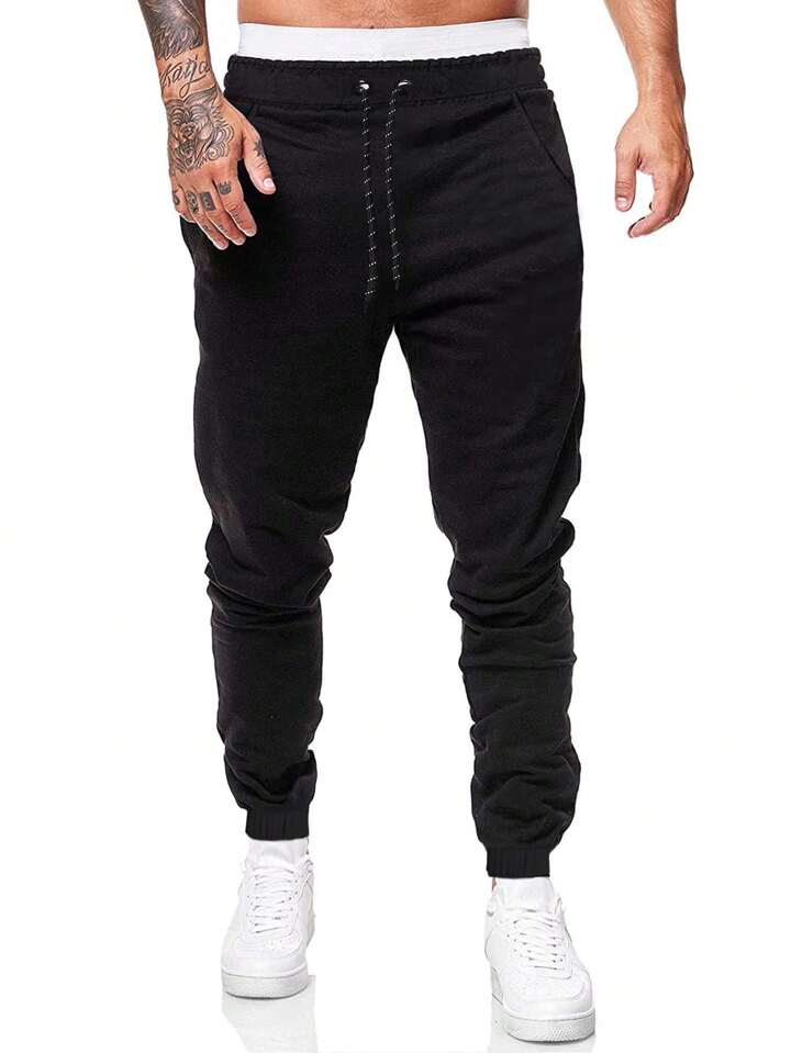 Men's Drawstring Waist Jogger Casual Sweatpants