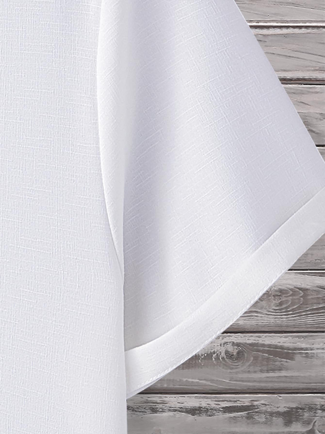 Guys Button Up Curved Hem Shirt