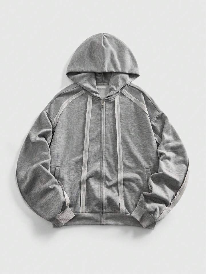 Street Life Men's Casual Hooded Long Sleeve Pullover, Autumn/Winter