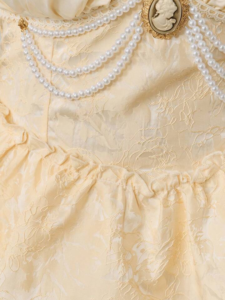EDITION Plus Size Elegant Lace Patchwork Sleeveless Dress, Summer