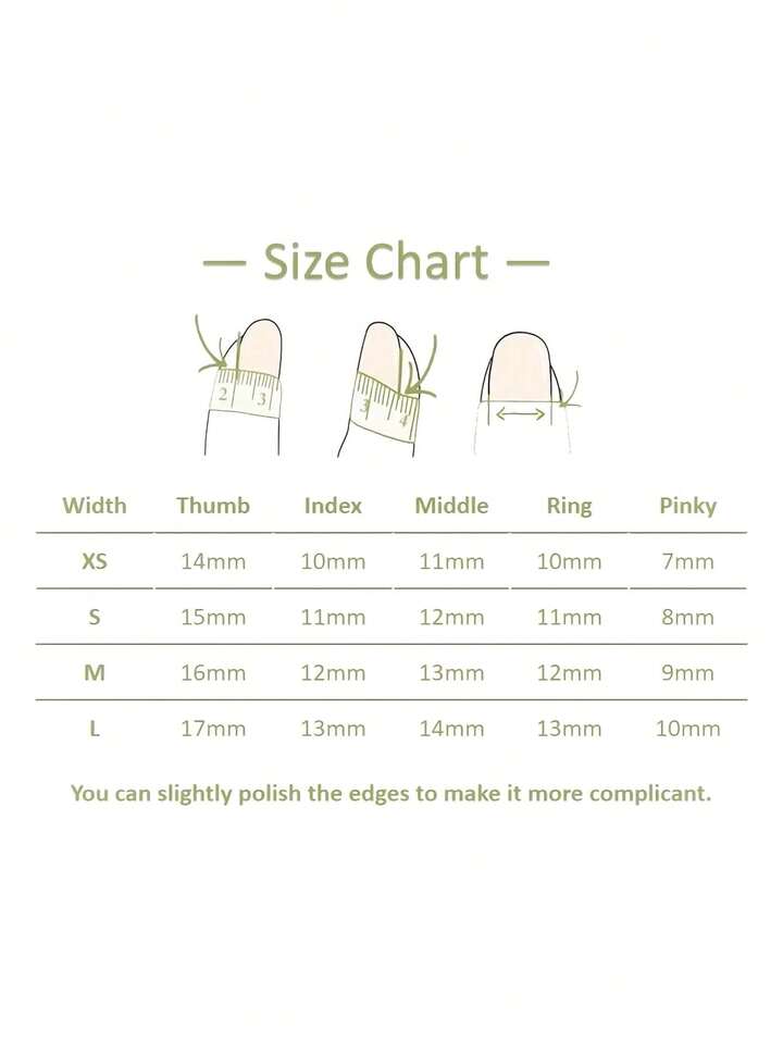 Anime 10pcs Y2K Cute Heart, Star, Bow, Wing Nail Art Stickers With Tape