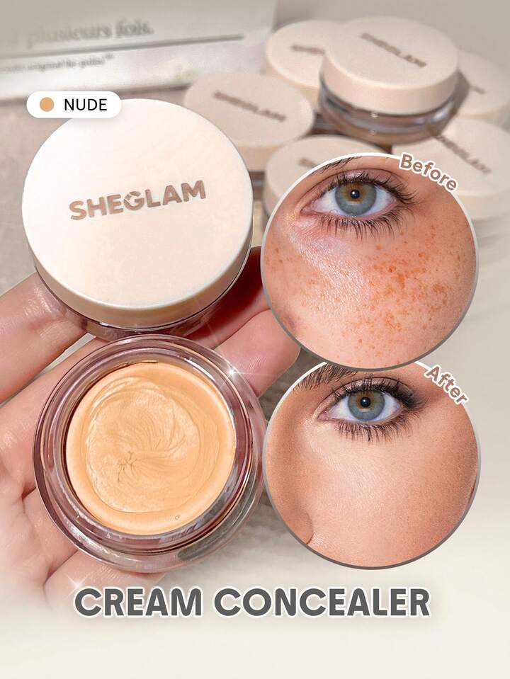 Rapid Retouch Cream Concealer-Nude Rapid Retouch Cream Concealer-Nude Full Cover Cream Concealer Long Lasting Brighten/Brightening Full Coverage/High Coverage Corrector Weightless All-Day Hydrate Concealer Brand Beauty Makeup Face Paint Cosmetic For Women Girls Perfect For Winter Spring Ideal For Y2K Fancy Fashion Suitable For Birthday Gift Party Ready Best Color