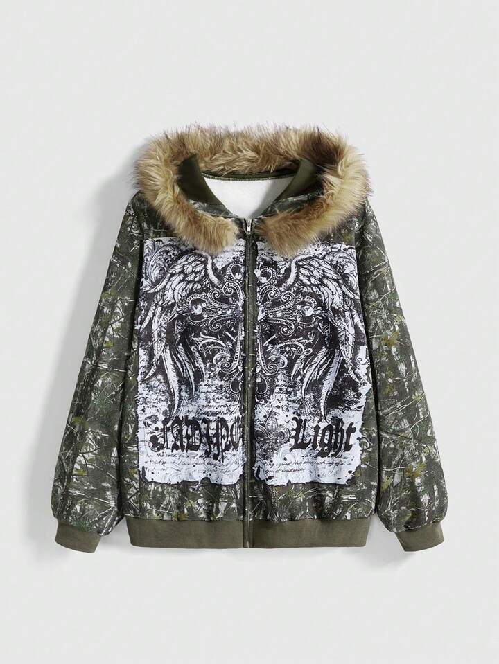 Grunge Punk Y2K Subculture Hot Girl Colorful Graphic Distressed Sweatshirt