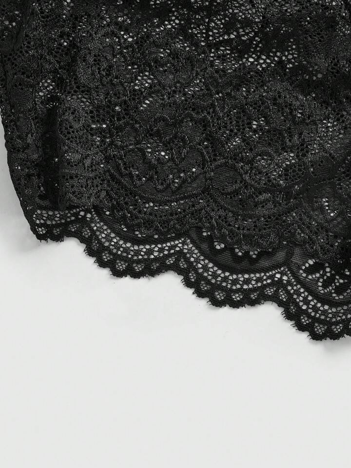 Sweetness Women's Sexy Deep V-Neck Lace Bodysuit Lingerie, Baddie Look 5 Sweetness Women's Sexy Deep V-Neck Lace Bodysuit Lingerie, Baddie Look