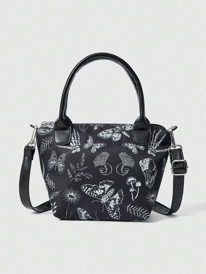 Goth Women Top Handle Bags
