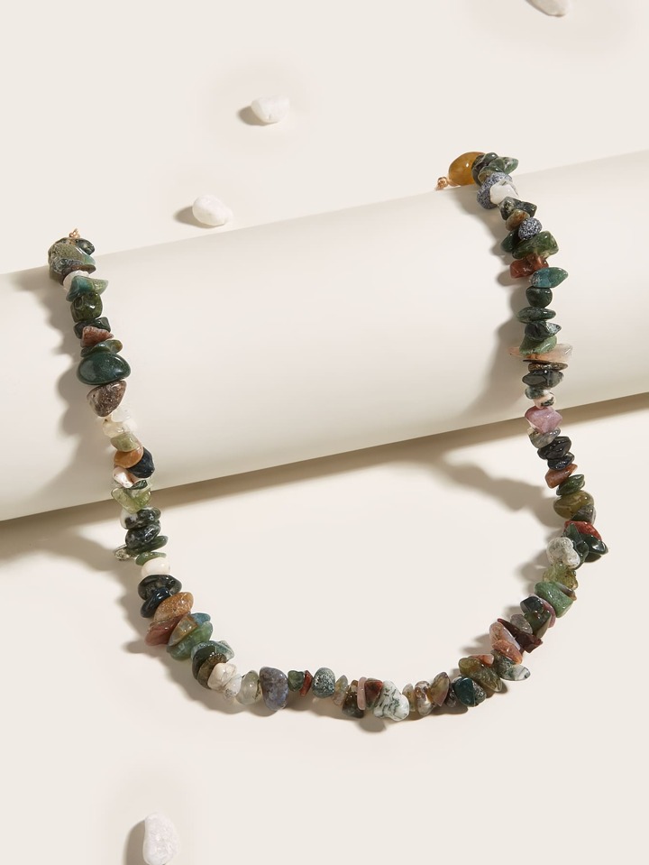 Fairycore Stone Beaded Necklace