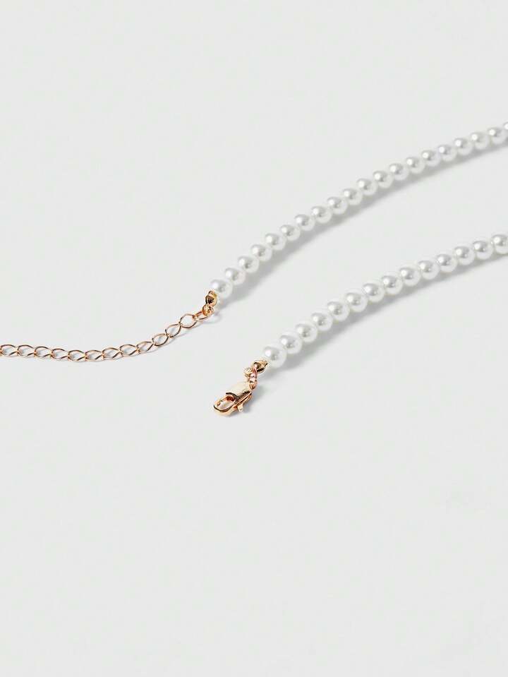 Betty Boop | ROMWE Elegant Faux Pearl Necklace And Earring Set With Cute Heart And Figure Pattern 4 Betty Boop | ROMWE Elegant Faux Pearl Necklace And Earring Set With Cute Heart And Figure Pattern