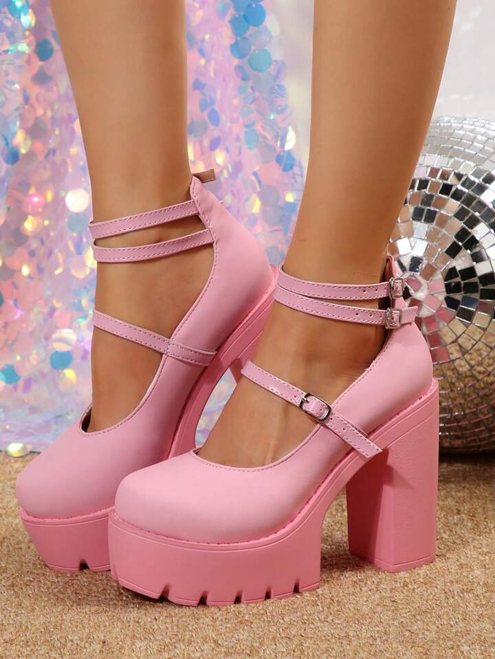 Kawaii 2024, Sexy Pink High Heels For Christmas