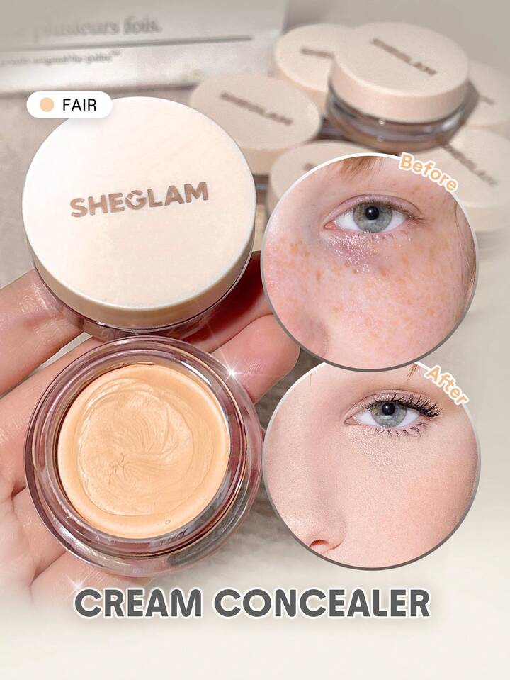 Rapid Retouch Cream Concealer-Fair Rapid Retouch Cream Concealer-Fair Full Cover Cream Concealer Long Lasting Brighten/Brightening Full Coverage/High Coverage Corrector Weightless All-Day Hydrate Concealer Brand Beauty Makeup Face Paint Cosmetic For Women Girls Perfect For Winter Spring Ideal For Y2K Fancy Fashion Suitable For Birthday Gift Party Ready Best Color
