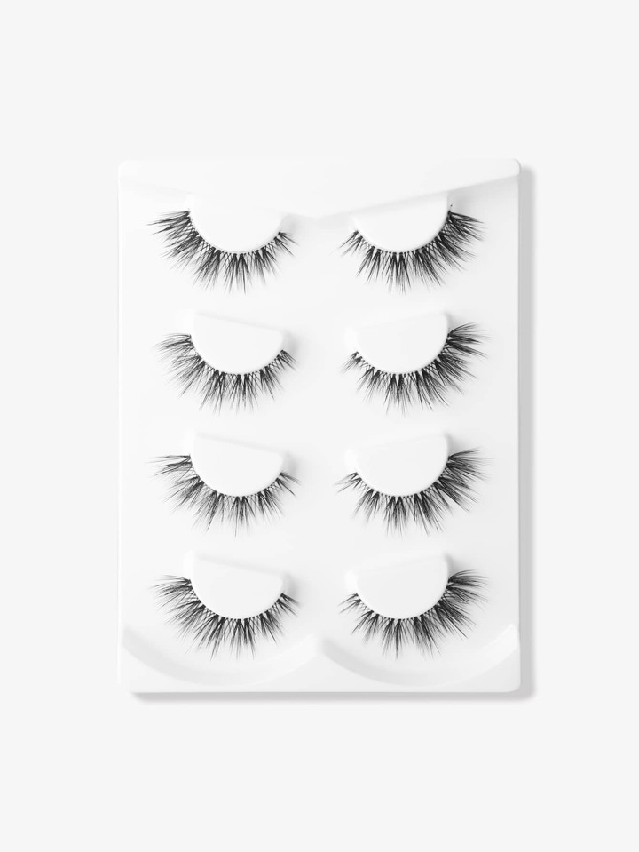 4pairs Cat Eye False Eyelashes,For Women Mom Wife Sister Teen Girl Friend,For Party Club
