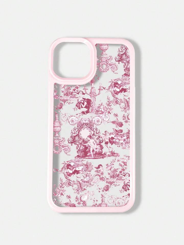 Fairycore 1pc Angel Graphic Phone Case Compatible With IPhone 11 12 13 14 15 Pro Max 16 16 Pro 16 Plus 16 Pro Max