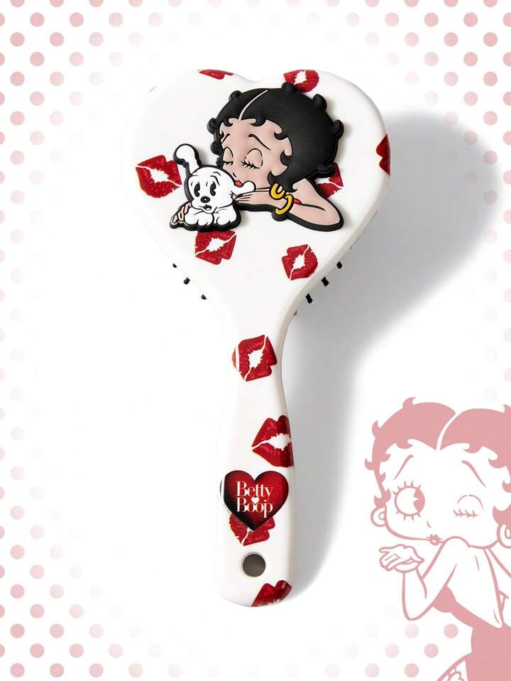 Betty Boop | ROMWE Heart-Shaped Massage Cushion Mini Creative Hair Comb