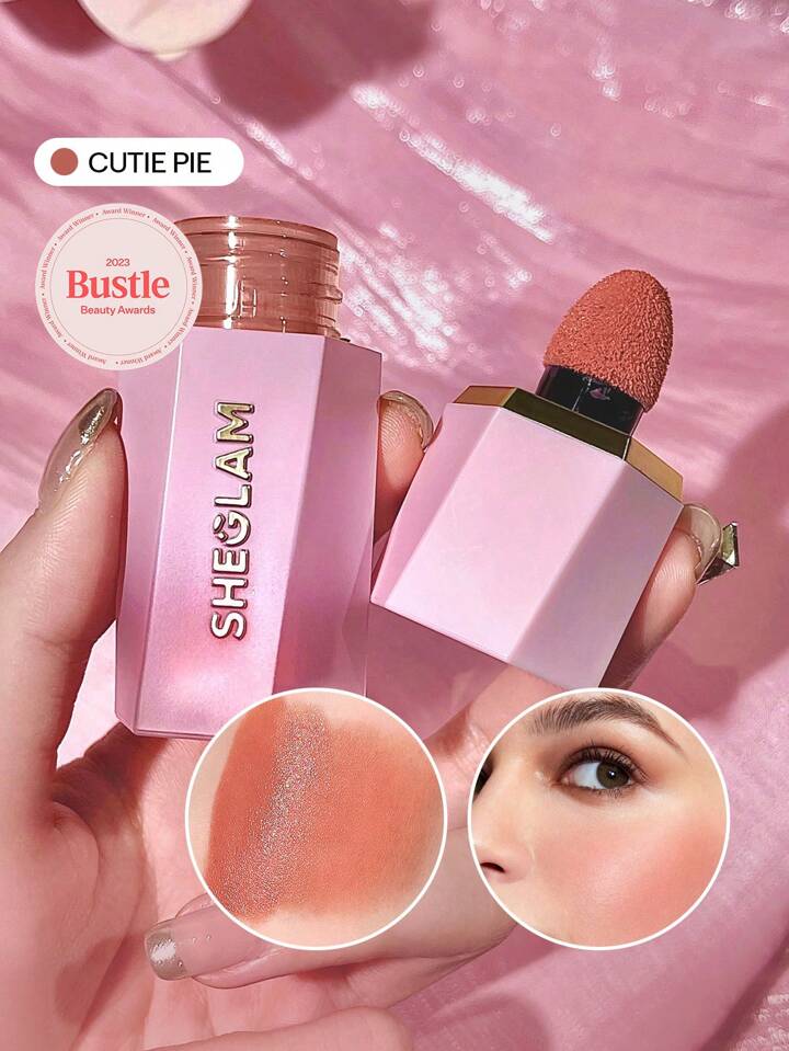 Color Bloom Liquid Blush-Cutie Pie Liquid Blush Liquid Waterproof Long Lasting High Pigment Non-Fading Natural Lasting Glow Lightweight Face Makeup Rare Brand Beauty Makeup Face Paint Cosmetic For Women Girls Perfect For Winter Spring Ideal For Y2K Fancy Fashion Suitable For Birthday Gift Party Ready Best Color