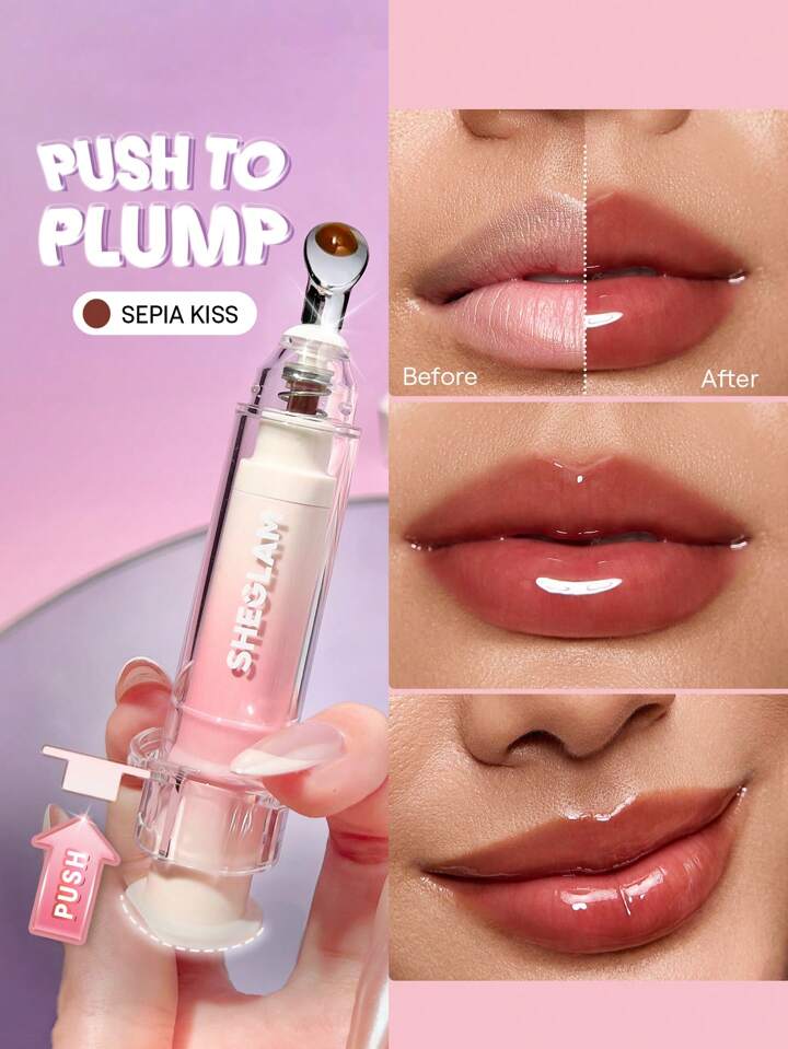Booster Shine Plumping Lip Gloss-Speia Kiss Lip Combo Brand Beauty Makeup Face Paint Cosmetic For Women Girls Perfect For Winter Spring Ideal For Y2K Fancy Fashion Suitable For Birthday Gift Party Ready Best Color