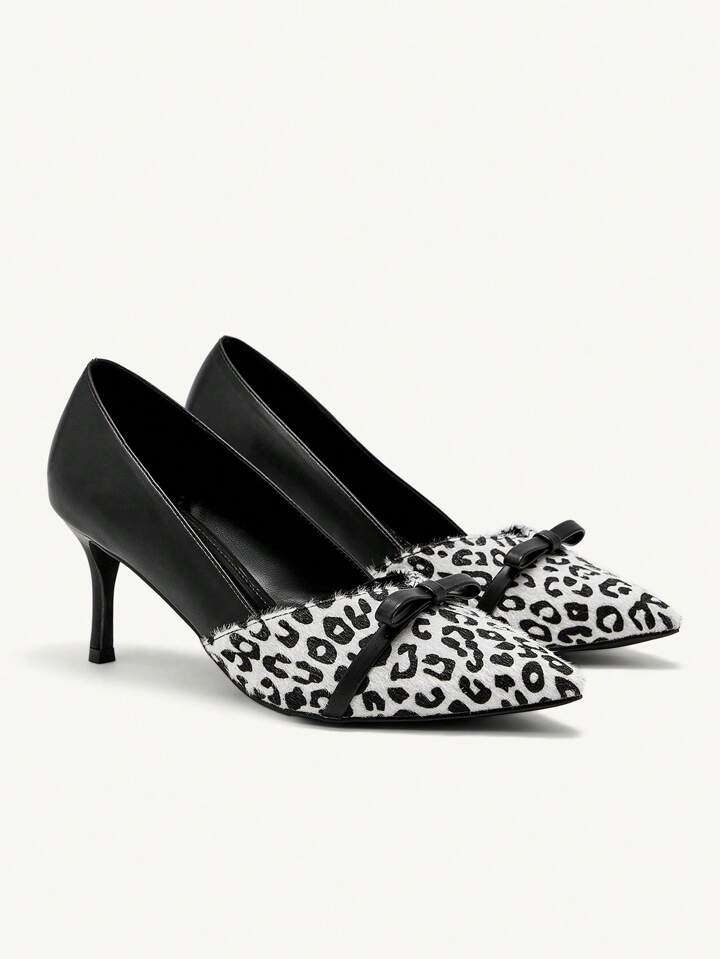 New Stylish Leopard Print High Heel Shoes With Fluffy Panels Spring Shoes Spring Break Easter Prom Heels 2 New Stylish Leopard Print High Heel Shoes With Fluffy Panels Spring Shoes Spring Break Easter Prom Heels