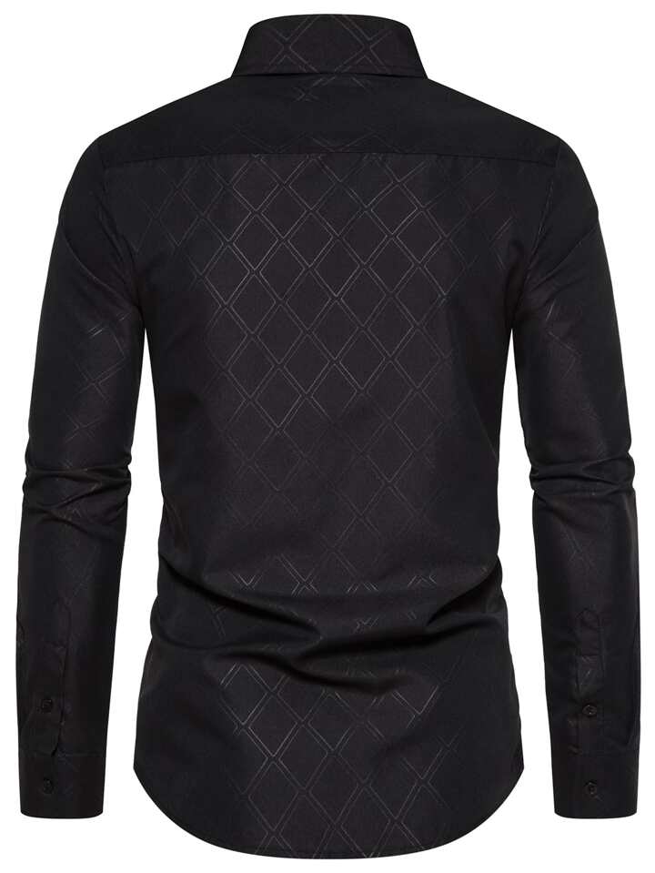 Guys Geo Print Shirt