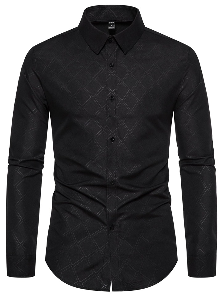 Guys Geo Print Shirt