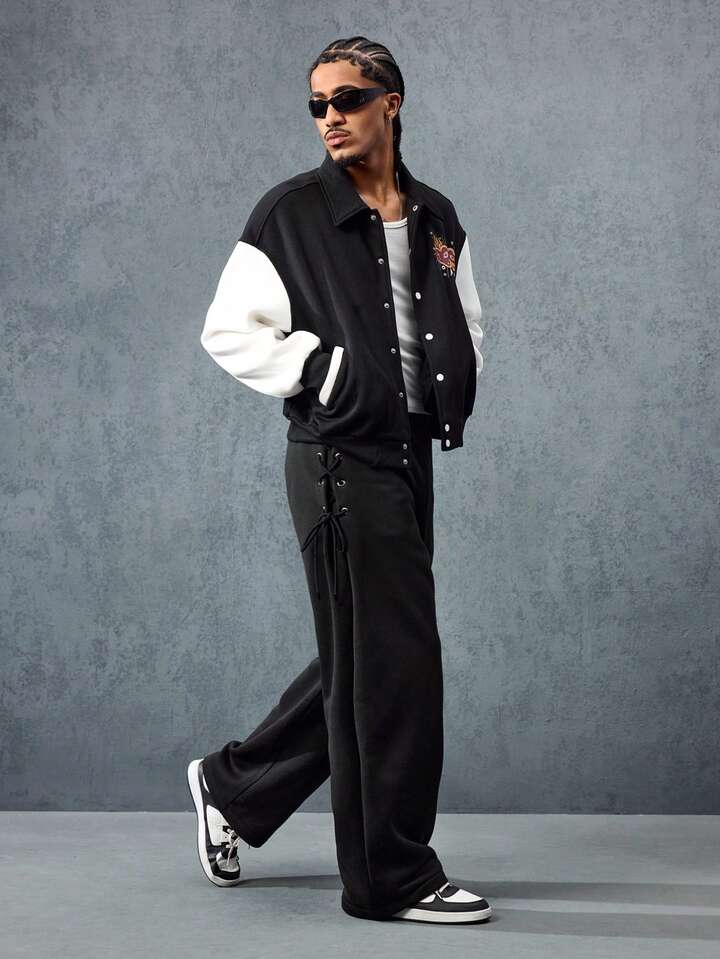Prep Men's Casual Straight Leg Drawstring Sweatpants
