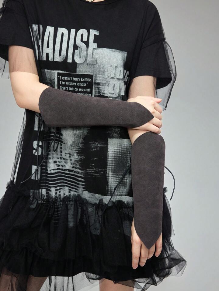 Grunge Punk 1 Pair Vintage Viking Medieval Renaissance Women Arm Warmers