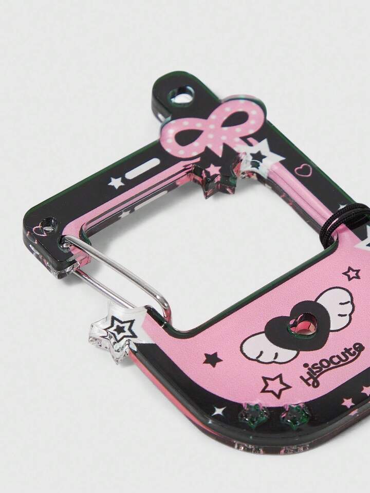 Kawaii 1pc Y2K Style Acrylic Star Guitar Instrument Pendant, Cute Stylized Phone Charm Accessory 4 Kawaii 1pc Y2K Style Acrylic Star Guitar Instrument Pendant, Cute Stylized Phone Charm Accessory