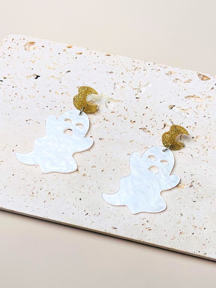 Ghost Drop Earrings