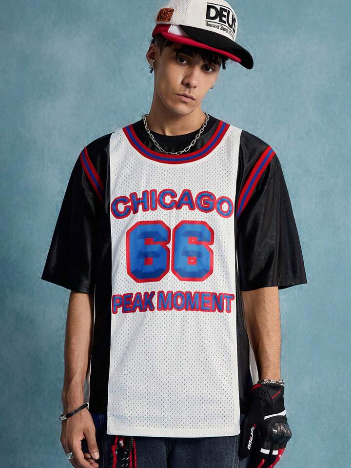 Preppy Fashionable City Name Print T-Shirt