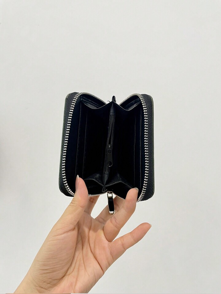Fairycore Green Mushroom Girl Short Wallet, Creative Multifunctional Card Holder Wallet For Women