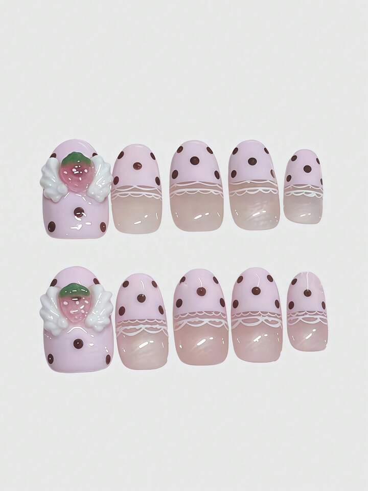 Anime Press On False Nails