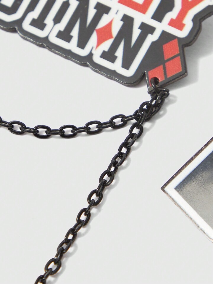 Harley Quinn | ROMWE 3pcs Number & Letter Design Brooch