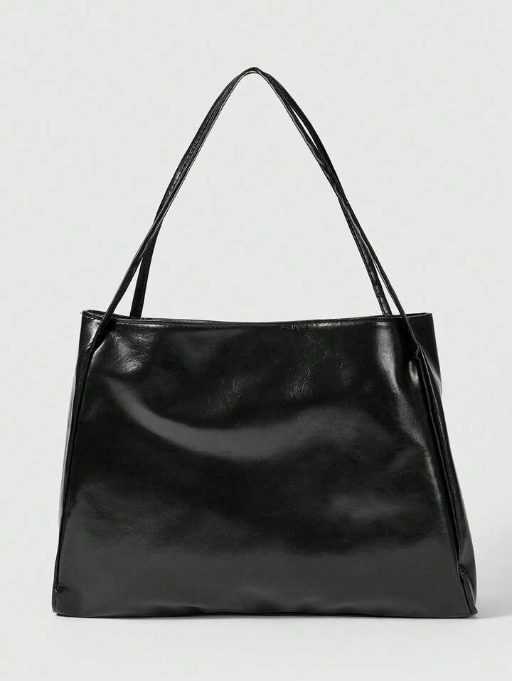 Grunge Punk Riveted Cross-Shaped Large-Capacity Single Shoulder Bag