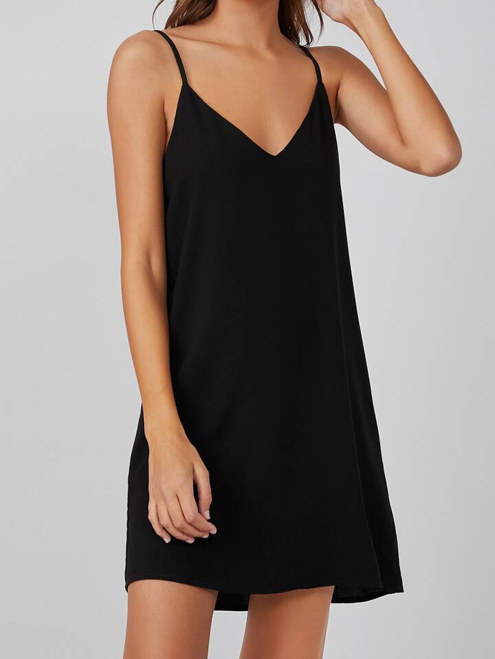 Solid Cami Dress