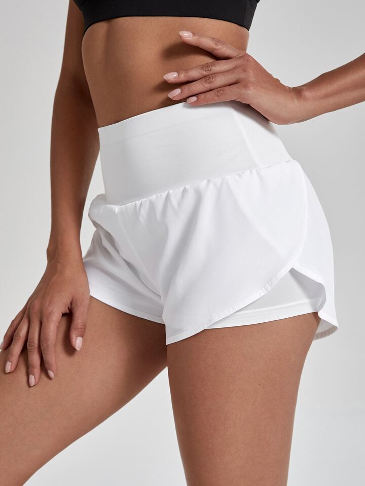 Absorbs Sweat Breathable Sports Shorts Stretchy Shorts Sweater Shorts
