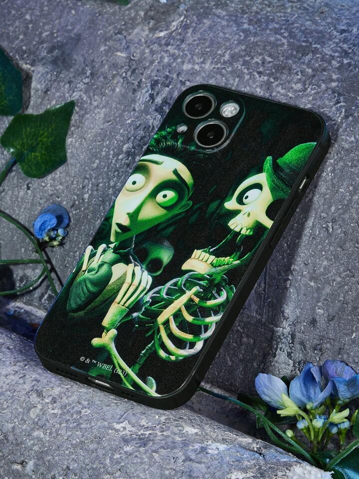 Corpse Bride | ROMWE Cartoon Graphic Phone Case