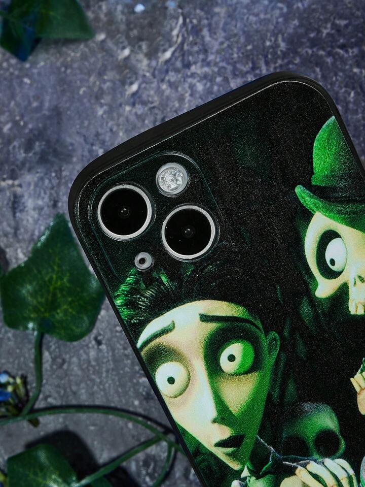 Corpse Bride | ROMWE Cartoon Graphic Phone Case