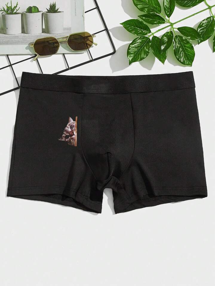 Guys Animal Print Boxer Brief