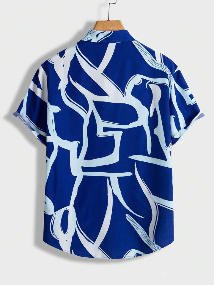 Guys Graphic Print Shirt