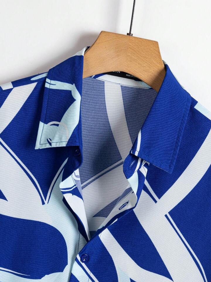 Guys Graphic Print Shirt